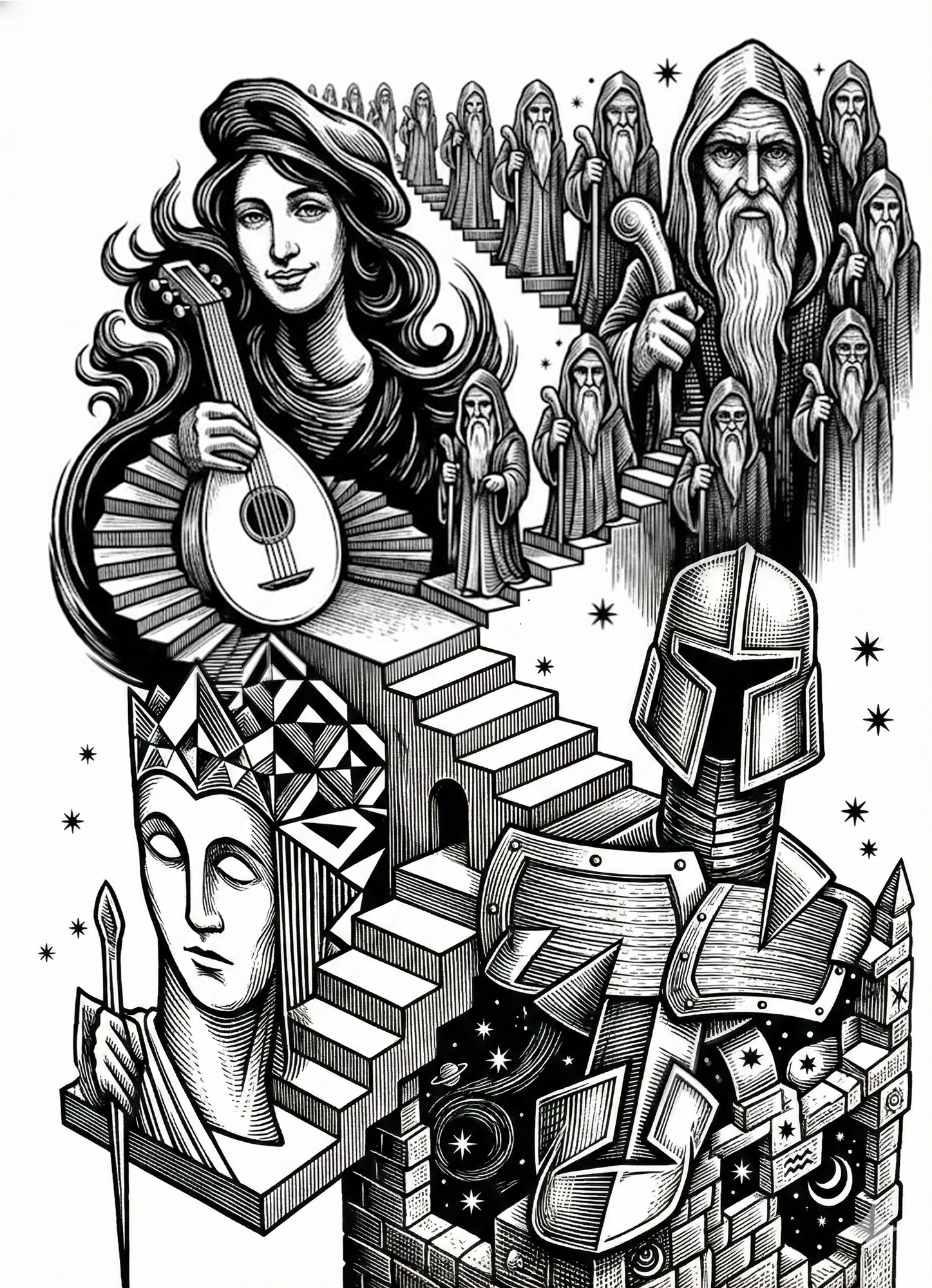 imagens de figuras humanas arquetípicas